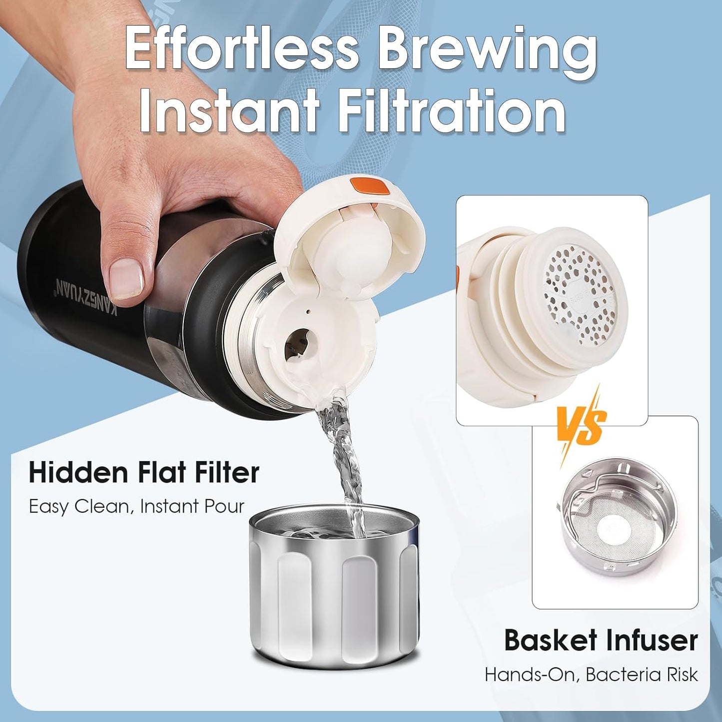 Built-in Filter Bottle – 570ml