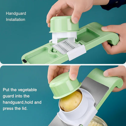 5 in 1 Vegetable Cutter & Slicer